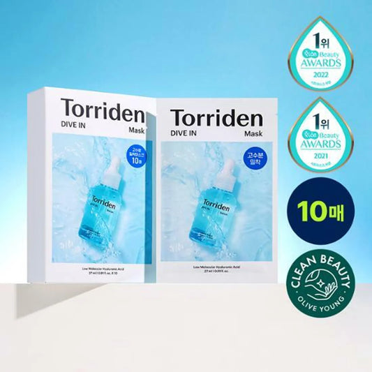 Torriden Dive-In Low Molecule Hyaluronic Acid Mask Sheet