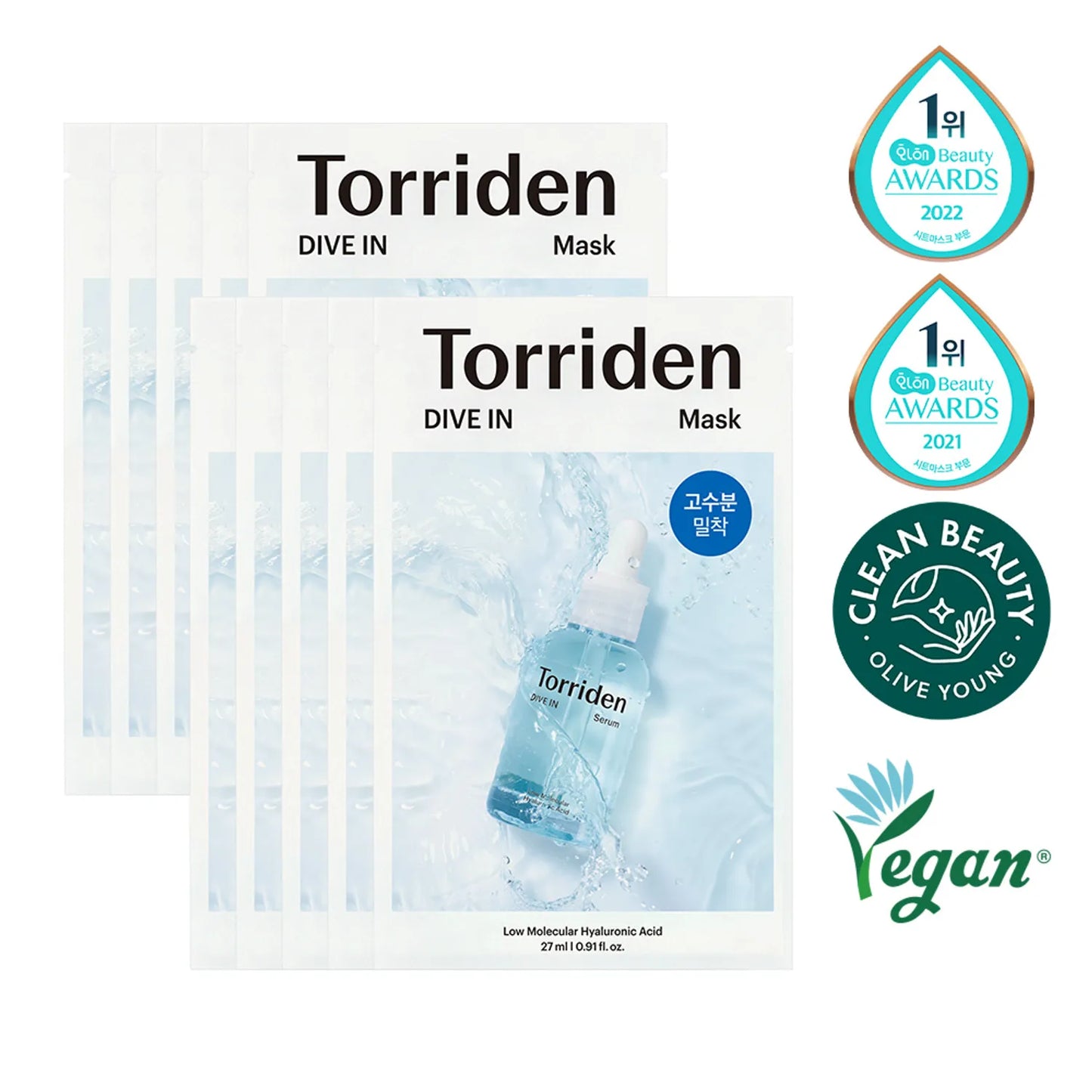 Torriden Dive-In Low Molecule Hyaluronic Acid Mask Sheet